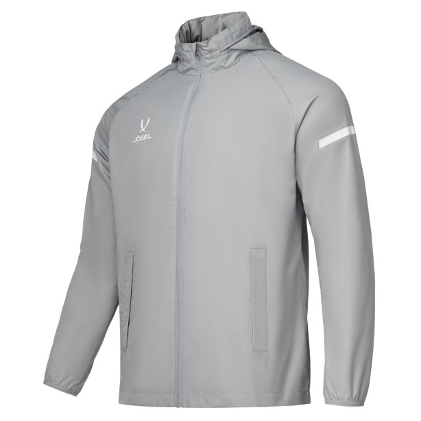 КУРТКА ВЕТРОЗАЩИТНАЯ JOGEL CAMP 2 RAIN JACKET, СЕРЫЙ, ДЕТСКИЙ